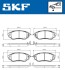 Комплект гальмівних колодок, дискове гальмо SKF VKBP 80555 A (фото 6)