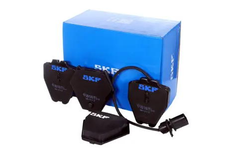 Гальмівні колодки перед. (з пр. датчик.) AUDI A6/S6 97-05 VW Passat 00-05, Phaeton 02- SKF VKBP 81047 E