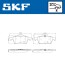 Комплект гальмівних колодок, дискове гальмо SKF VKBP 90025 (фото 6)