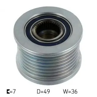 Муфта генератора SKF VKM 03601