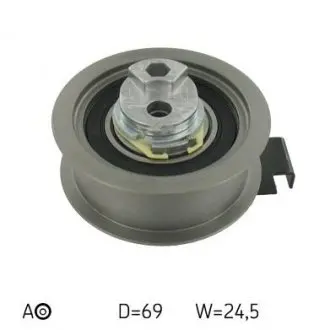 Ролик ременя грм натяжний audi a4/a6 "1,8-2,0 "95-05 SKF VKM11170