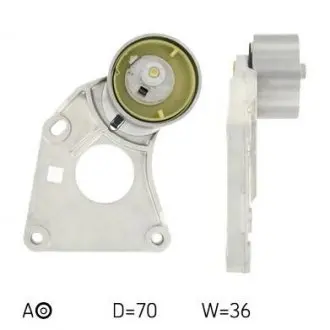 Роликовий модуль натягувача ременя SKF VKM 13902