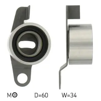 Ролик модуля натягувача ременя SKF VKM 17303