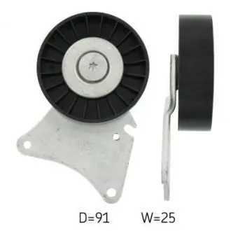 Ролик модуля натягувача ременя SKF VKM 33026