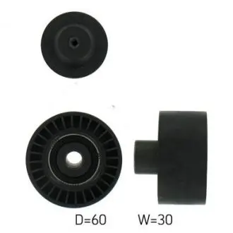 Ролик паразитний citroen/ford/mazda/peugeot/toyota berlingo/fiesta/focus/2/3/206/aygo "1,4-1,6d "01> SKF VKM33044