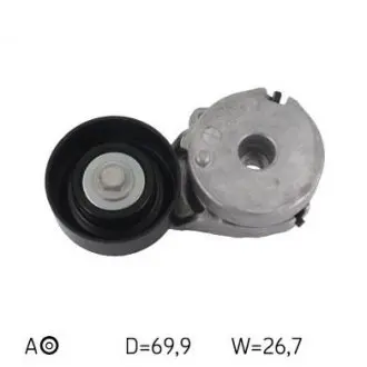 Ролик натяжний SKF VKM 62025