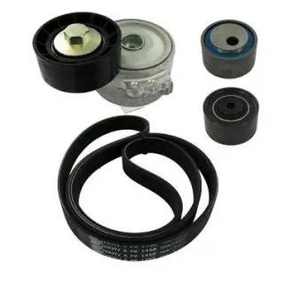 К-т поликлинового ремня (ремень+3 ролика) jumpy 2,0hdi SKF VKMA 33044