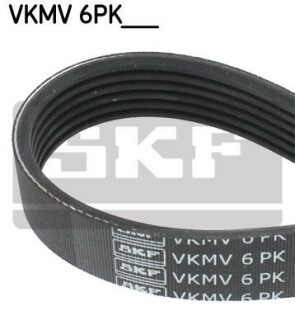 Ремінь 6PK1205 SKF VKMV 6PK1205