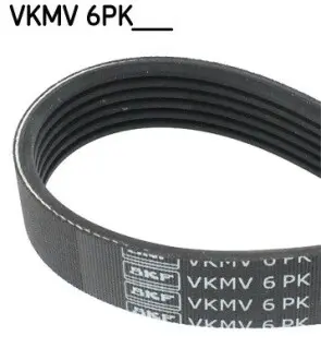 Ремень поликлиновый 6pk1810 SKF VKMV 6PK1810