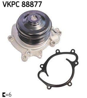 DB Помпа воды W204, W212, W213, W221, W222, W251 SKF VKPC 88877