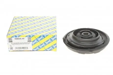 Рем. комплект верхней опоры переднего амортизатора, с опорно-упорным шариковым подшипником SNR KB659.49