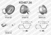 Рем. Комплект ГРМ: ремень + ролики SNR KD457.26 (фото 1)