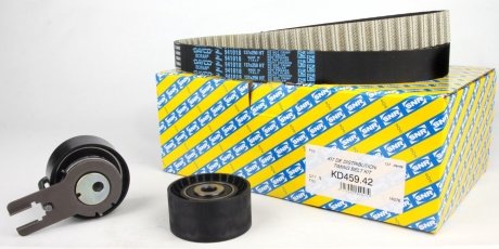 Рем. комплект грм: ремень + ролики SNR KD459.42 (фото 1)