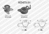 Рем. комплект грм: ремень + ролики SNR KD473.01 (фото 1)