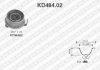 Рем. комплект грм: ремень + ролики SNR KD484.02 (фото 1)