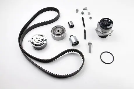 Рем. комплект грм: ремень + ролики + помпа SNR KDP457.730