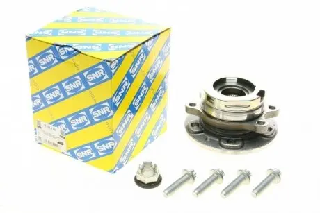 Подшипник ступицы (передней) Opel Vivaro/Renault Trafic III 1.6 CDTI 14- (+ABS) SNR R155.130