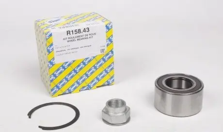 Подшипник ступицы шариковый SNR R158.43