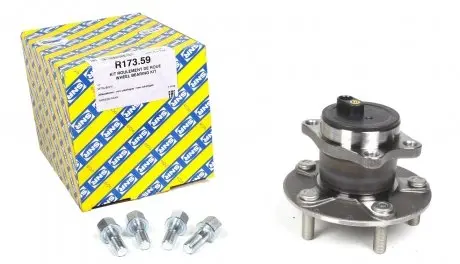 Подшипник ступицы (задний) Mitsubishi Lancer X 2007-/Outlander XL 2006-2012 SNR R173.59