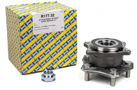 Подшипник ступицы шариковый SNR R177.32