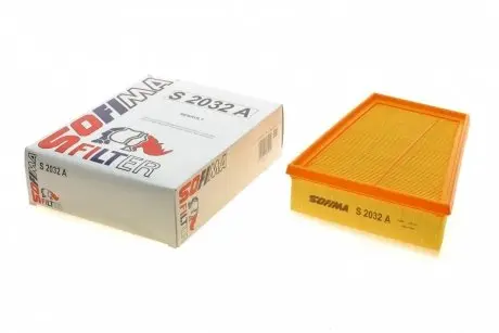 Фільтр повітряний RENAULT "1,6 "09>> SOFIMA S2032A