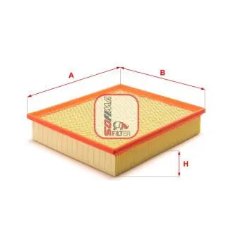 Фільтр повітряний AUDI/SKODA A7/A6/Superb "94-08 SOFIMA S3100A