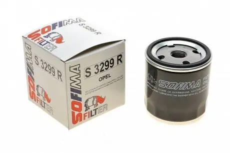 Фільтр масляний opel "1,6-2,0 "04-10 SOFIMA S3299R