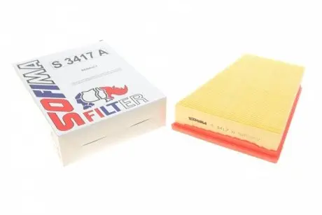 Фільтр повітряний renault "1,5-2,0 "03>> SOFIMA S3417A