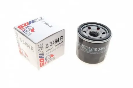 Фільтр масляний NISSAN/INFINITI/DACIA/RENAULT SOFIMA S3484R