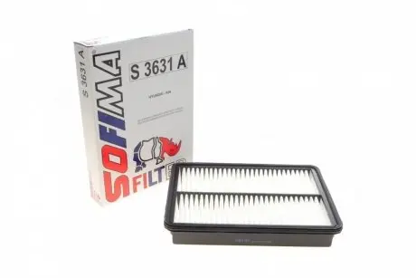 Фільтр повітряний kia/hyundai "2,0-2,2 "10>> SOFIMA S3631A