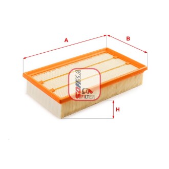 Фільтр повітряний Jaguar S-Type/XF/XJ 2.0-5.0 99- SOFIMA S 3A33 A