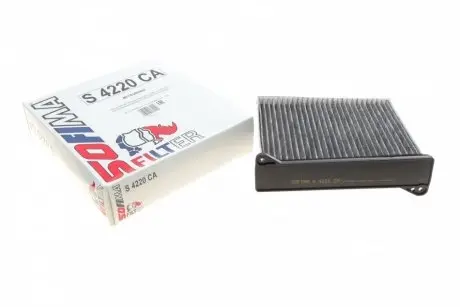 Фільтр салону mitsubishi "2,0-2,4 "03-10 SOFIMA S4220CA
