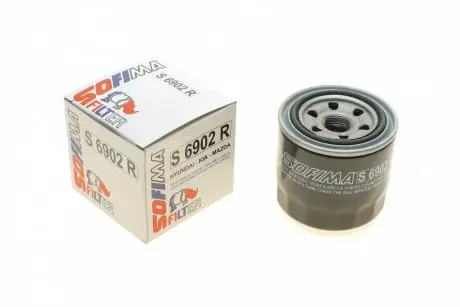 Фільтр масляний hyundai/kia "1,4-2,2 "01-13 SOFIMA S6902R