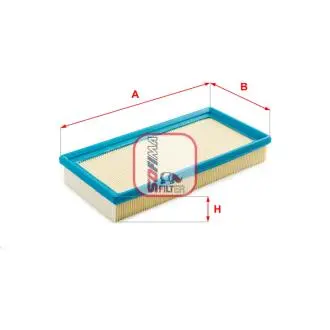 Фільтр повітряний vw/chrysler "1,8-2,4 "89-01 SOFIMA S6930A