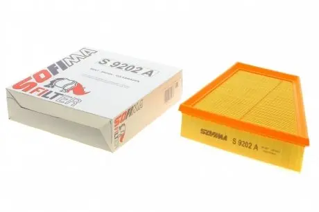 Фільтр повітряний seat/skoda/vw "1,2 "02-08 SOFIMA S9202A