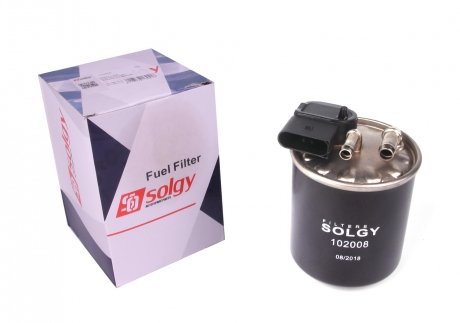 Фильтр топливный Sprinter 906, VITO 639 (2.2CDI) OM651 (с датчиком) Solgy 102008 (фото 1)