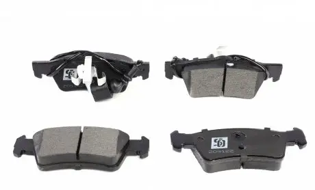 Колодки тормозные (задние) Solgy 209122