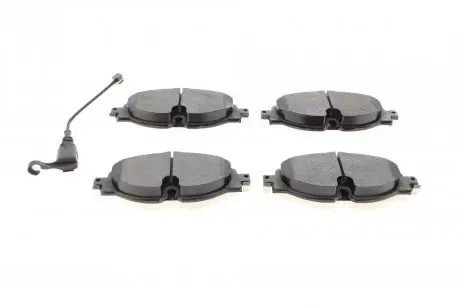 Передние тормозные колодки Audi A3/Q2/Q3/Seat/Skoda Octavia/Kodiaq/VW Golf/Passat B8 12- (+датчик) Solgy 209165