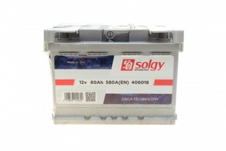 Аккумуляторная батарея Solgy 406018 (фото 1)