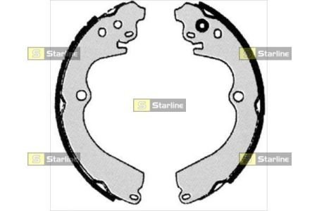 Комплект тормозных колодок STARLINE BC 06230 (фото 1)
