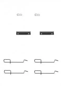 Ремонтний комплект колодок STARLINE BD PR26