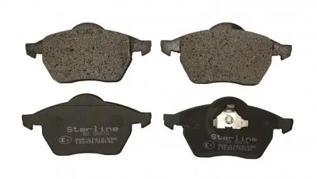 Комплект тормозных колодок STARLINE BD S007S