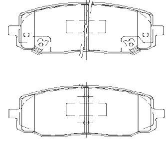 Гальмівні колодки STARLINE BD S449