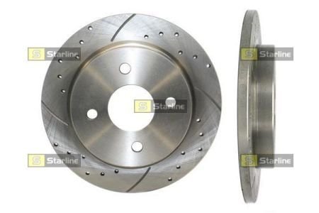 Тормозной диск перфорированный STARLINE PB 1276S