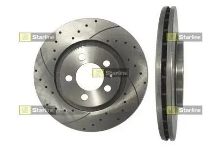 Тормозной диск перфорированный STARLINE PB 2544S