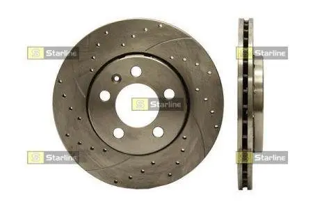 Тормозной диск перфорированный STARLINE PB 2770S