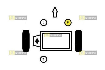 Опора двигуна та кпп STARLINE SM 0521