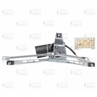 Стеклоочиститель 2108-099/2113-15 в сборе (трапеция+мотор) (D=12мм) СтартВОЛЬТ STARTVOLT VWA01008