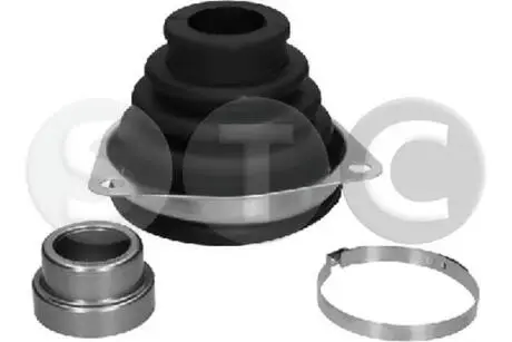 Пыльник (28mm внутр. 105mm наруж.) левый внутр. с подш. и пластиной renault STC T401139