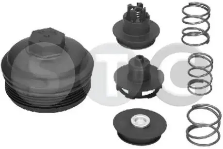 Крышка масляного фильтра t5/caddy 1.9tdi 03- STC T403841